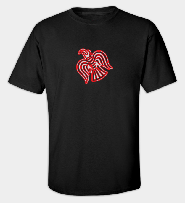 Vyšívané tričko Vikingským Havranom