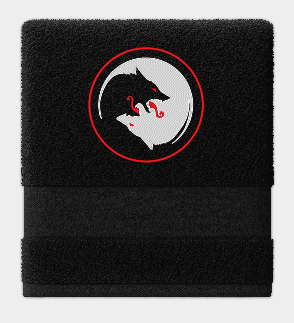 Vyšívaný uterák Odinovi vlci Vyšívaný uterák Odinovi vlci